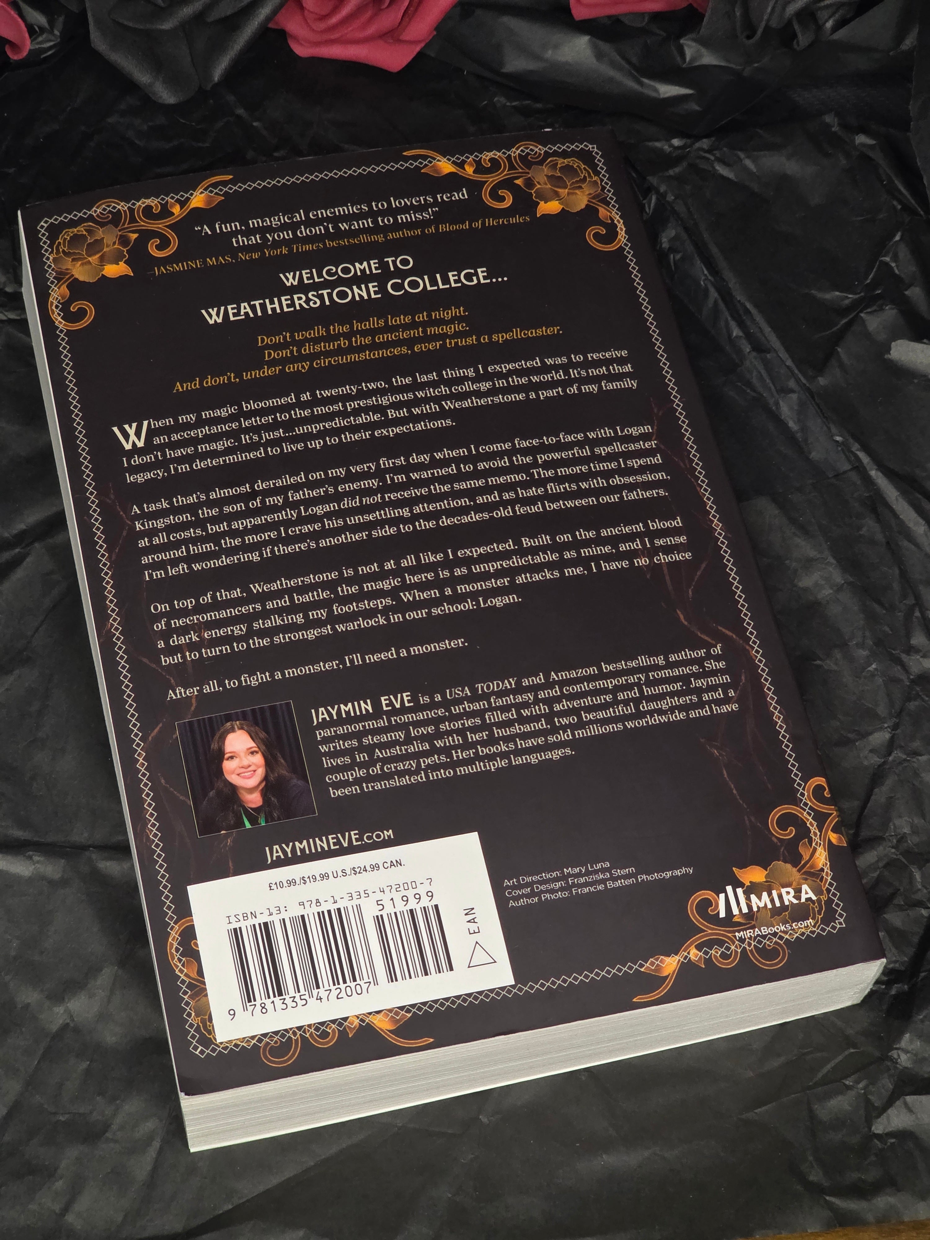 Spellcaster (Weatherstone College #1), by Jaymin Eve (softback, english edition)