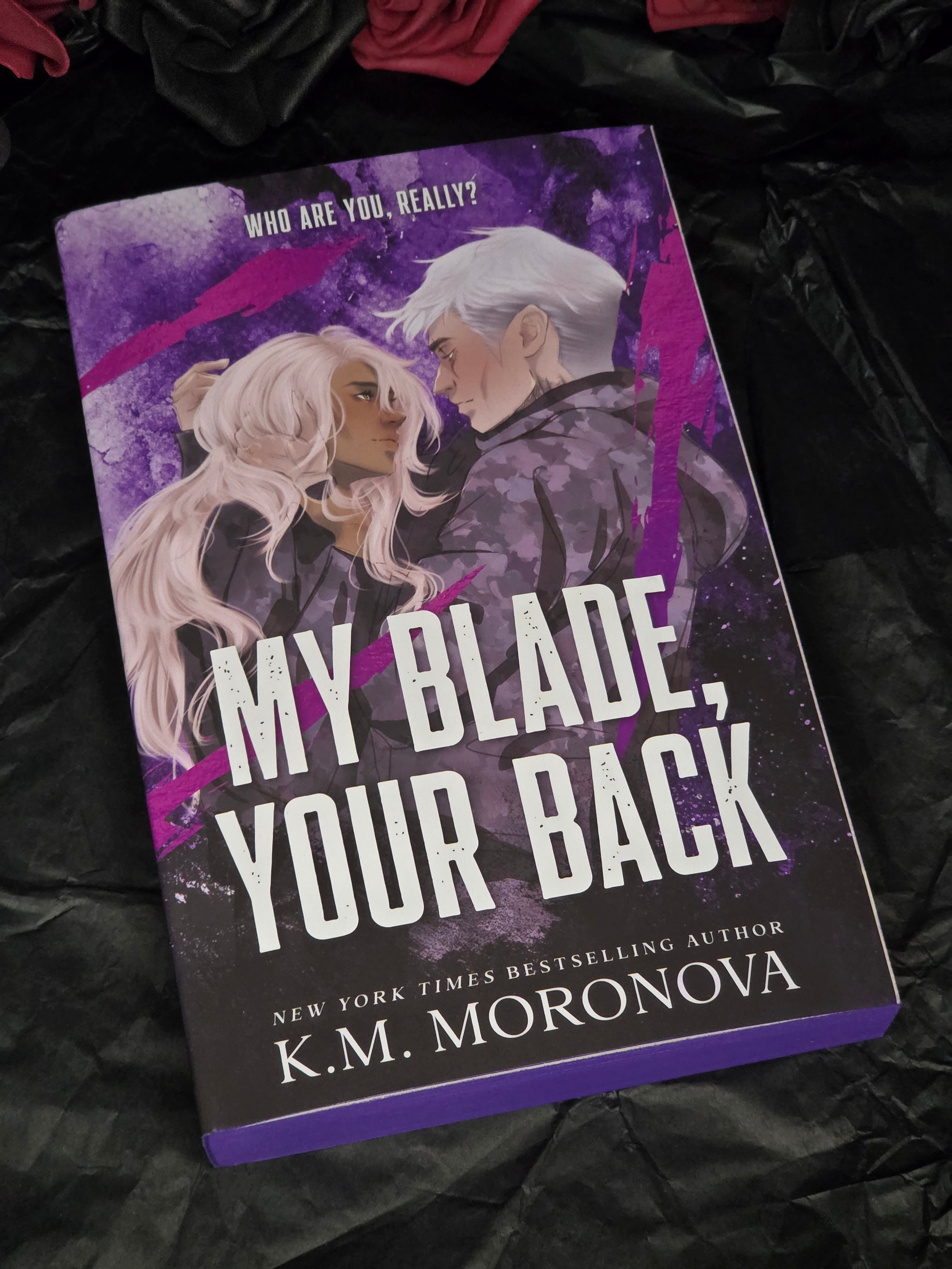 My Blade, Your Back, by K.M. Moronova (softback, english edition)