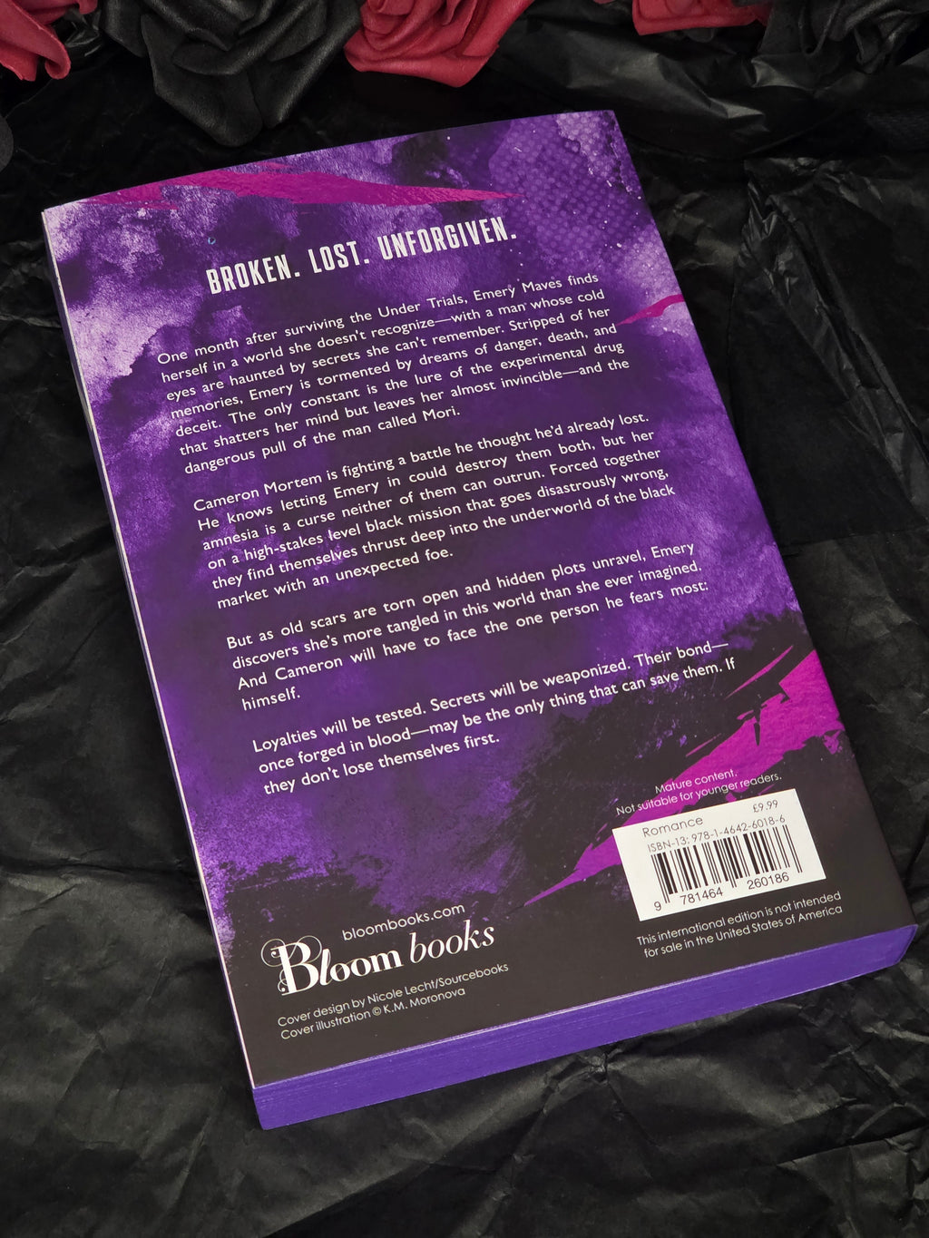 My Blade, Your Back, by K.M. Moronova (softback, english edition)