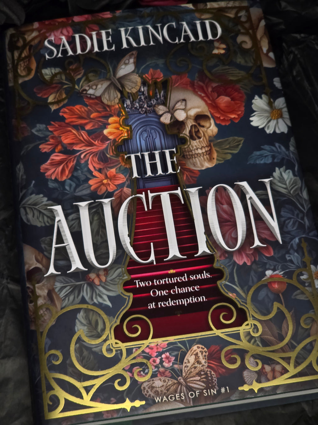The Auction (Wages of Sin #1), by Sadie Kincaid