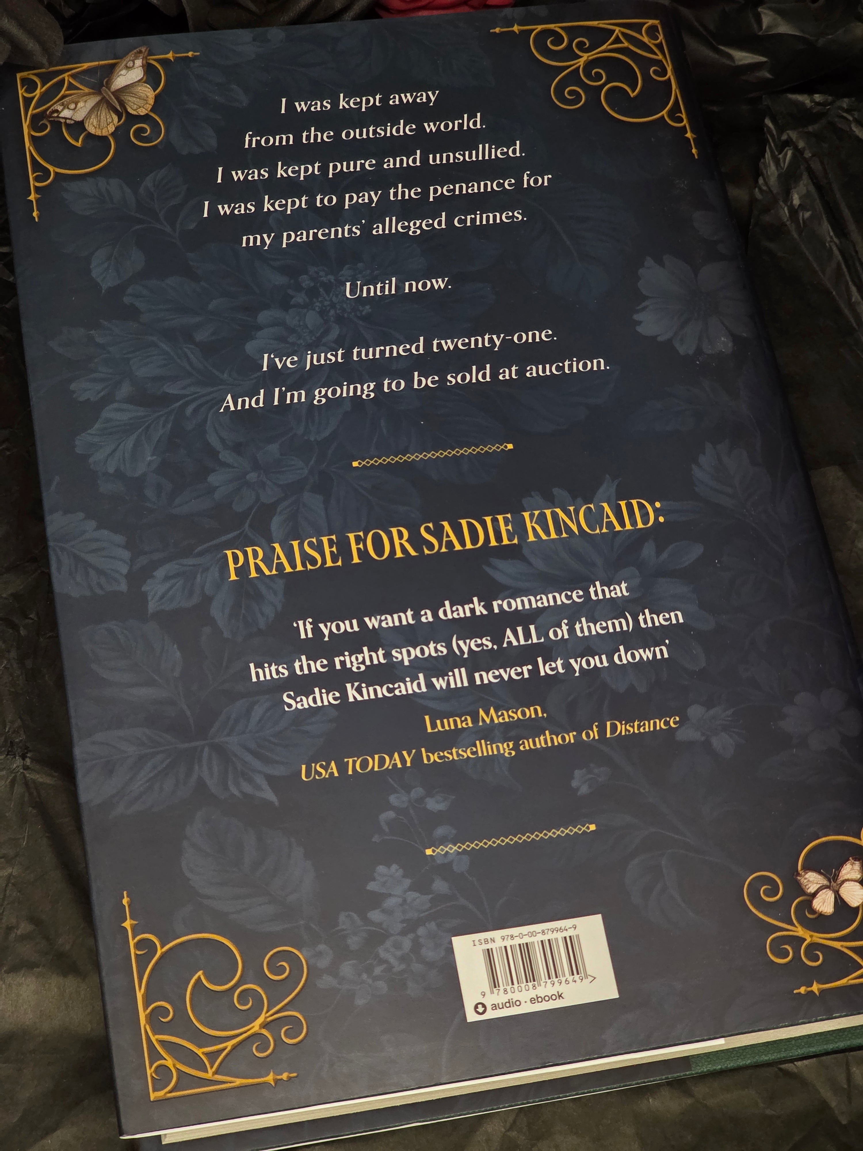 The Auction (Wages of Sin #1), by Sadie Kincaid