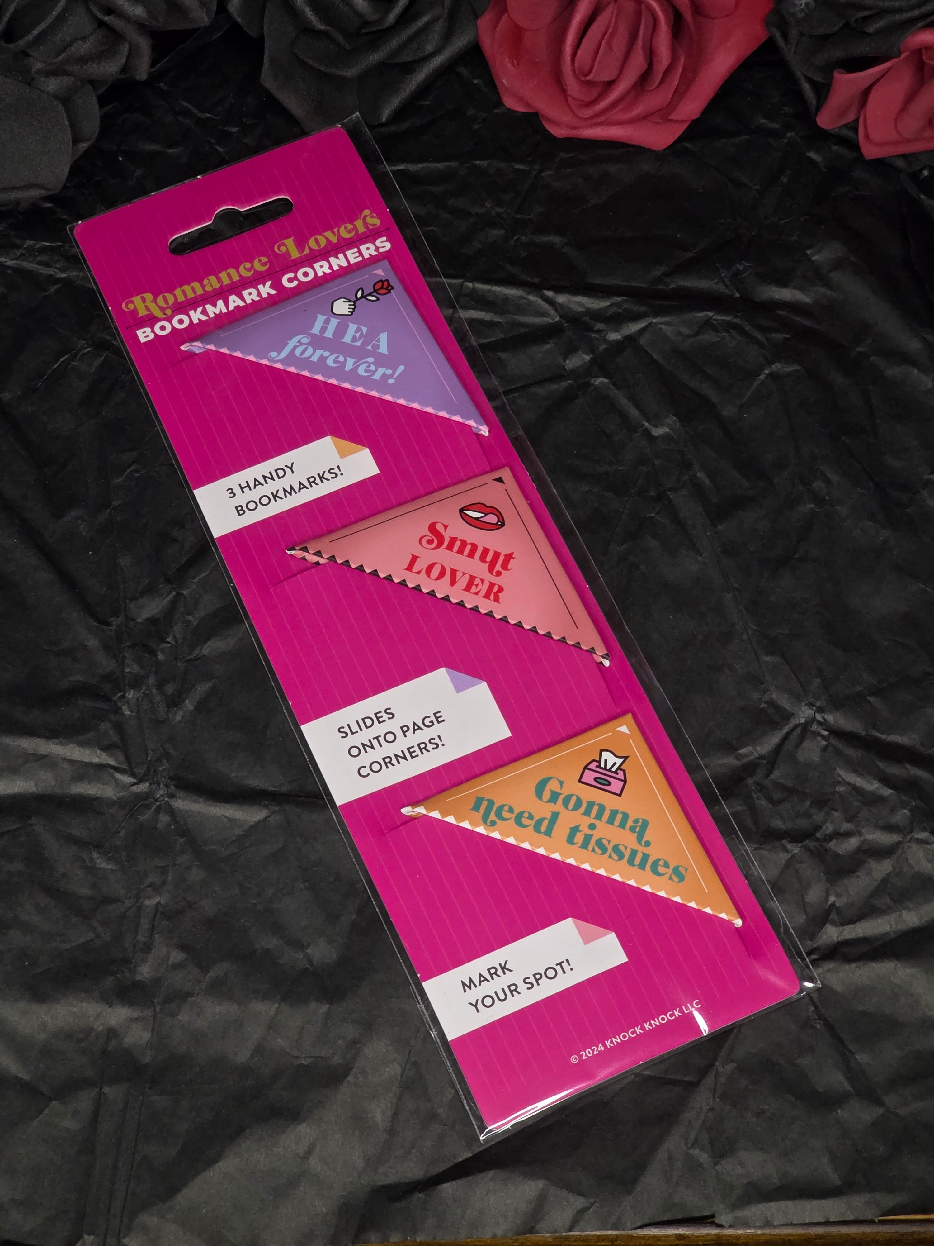 Romance Lovers Corner Bookmarks – Set of 3
