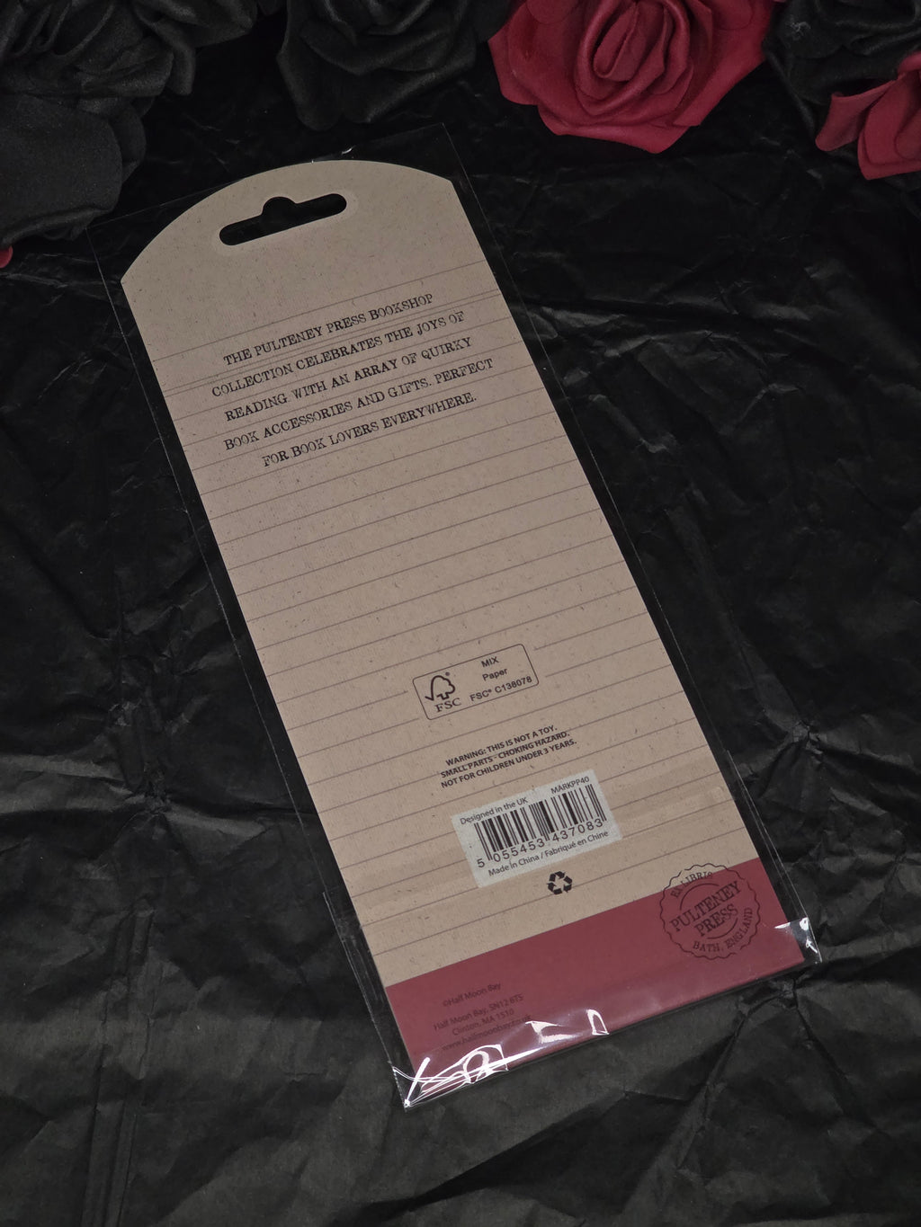 A Book a Day Keeps Reality Away – Bookmark with Sticky Tabs