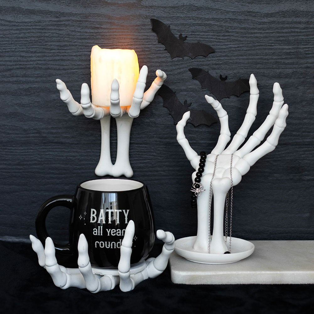 Batty All Year Round Rounded Ceramic Peekaboo Mug
