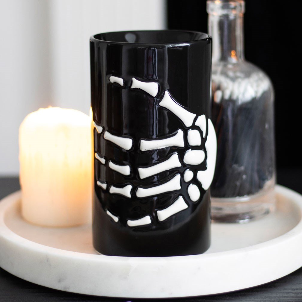 Skeleton Hand Oil Burner - Oil Burner - The Dark Rose Emporium