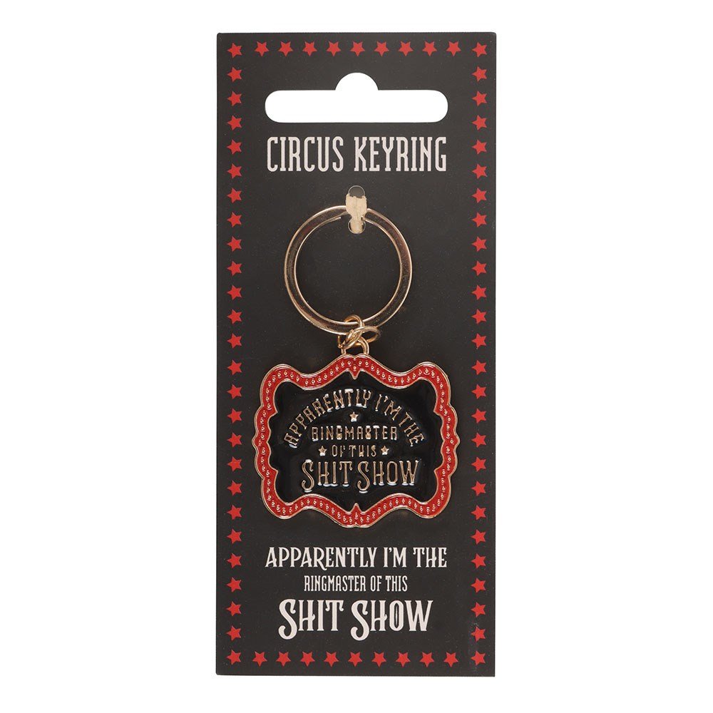 Circus Ringmaster Keyring - Keyring - The Dark Rose Emporium