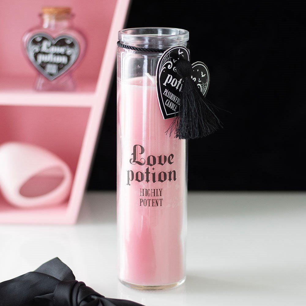 Love Potion Passionfruit Tube Candle - Candle - The Dark Rose Emporium
