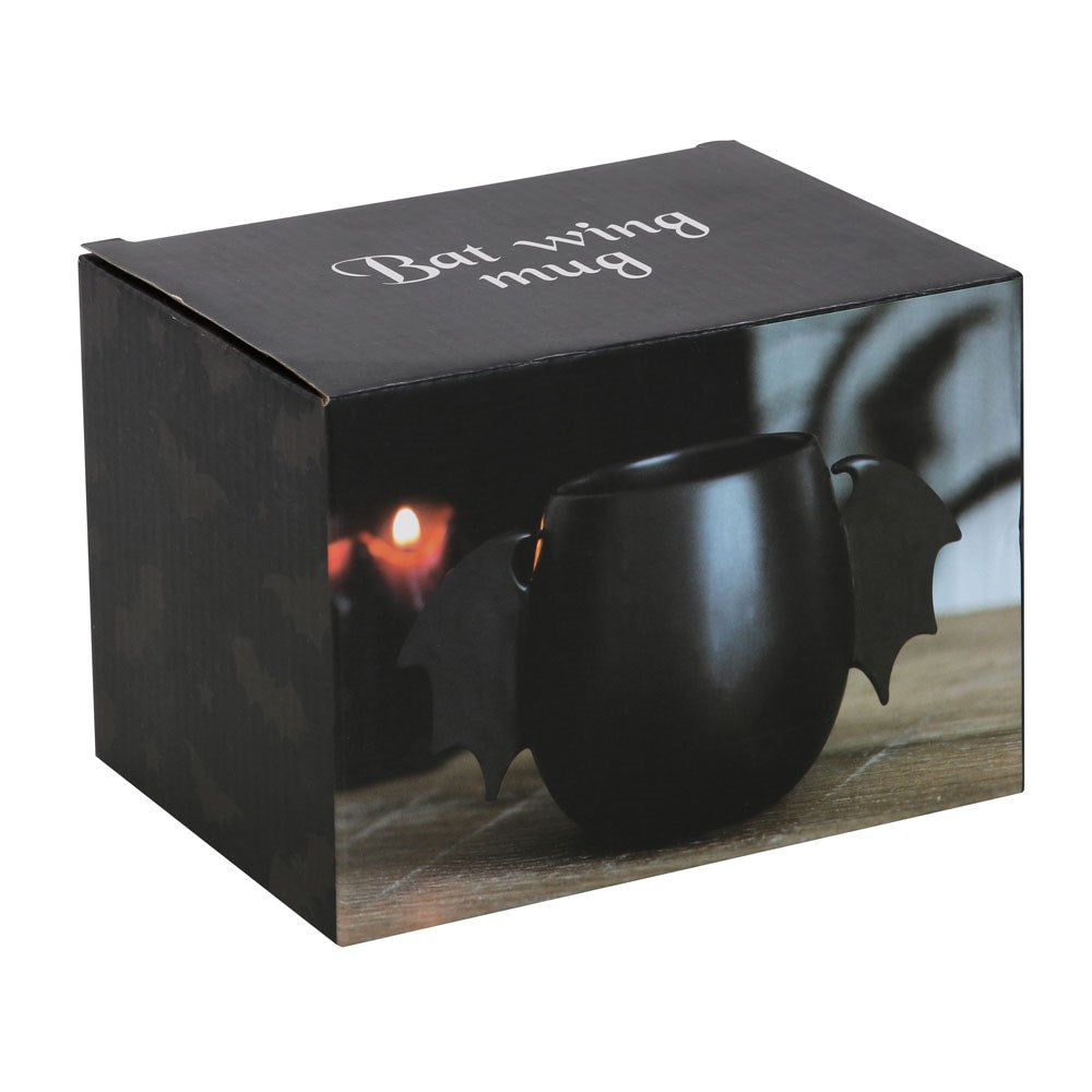 Bat Wing Ceramic Rounded Mug