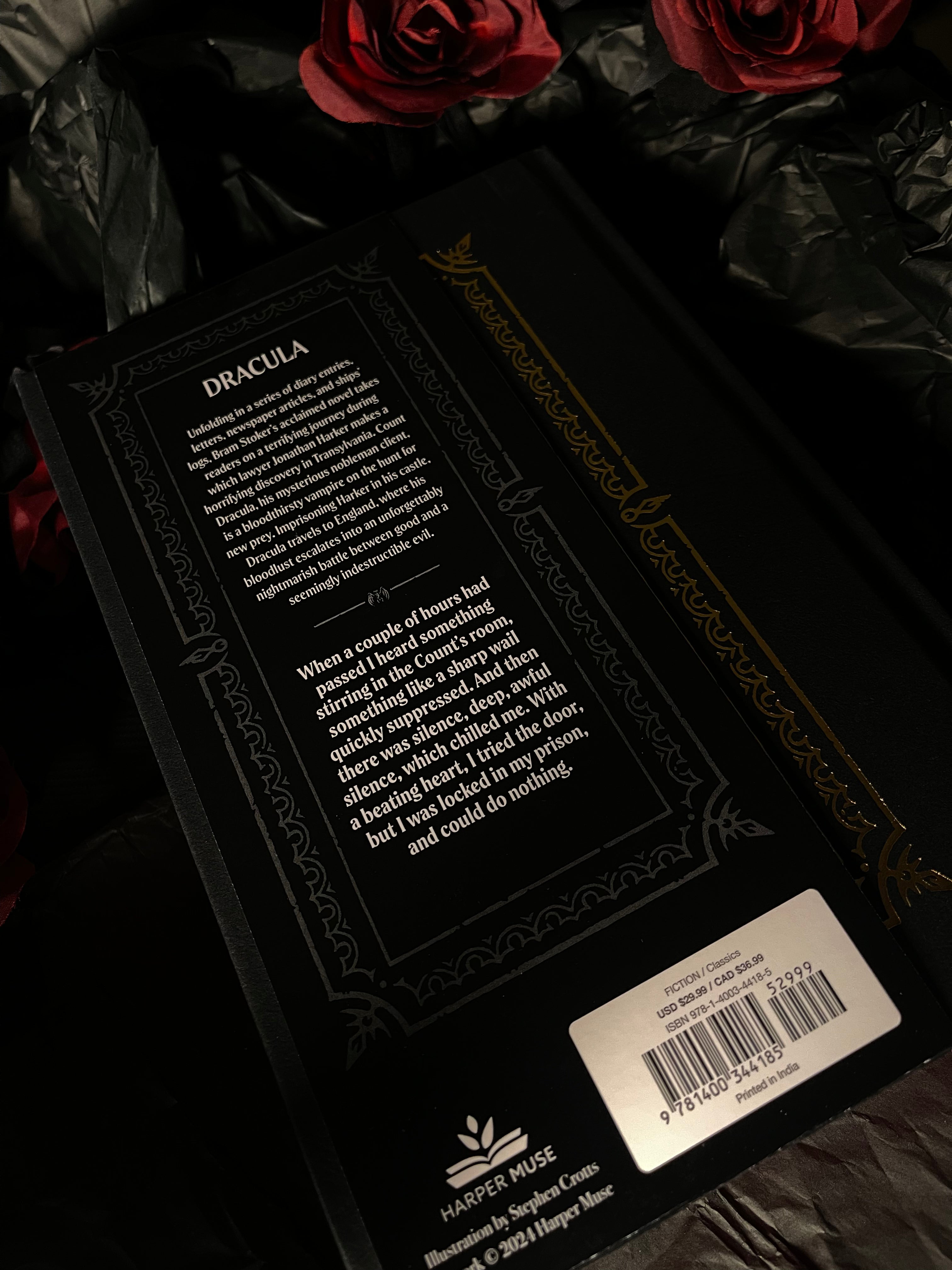 Dracula (The Gothic Cronicles Collection) Deluxe Edition, by Bram Stoker (hardback, english edition)