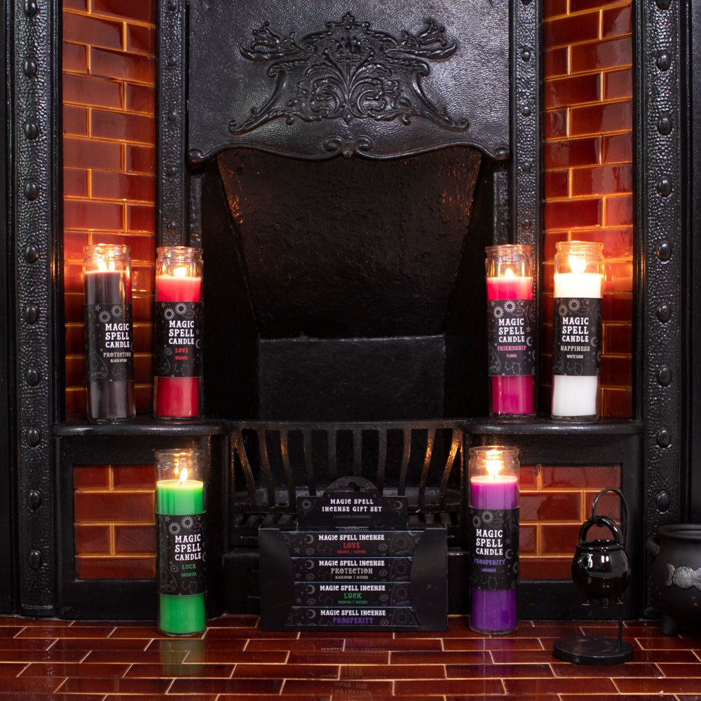 Red Rose Love Magic Spell Candle In Glass Tube