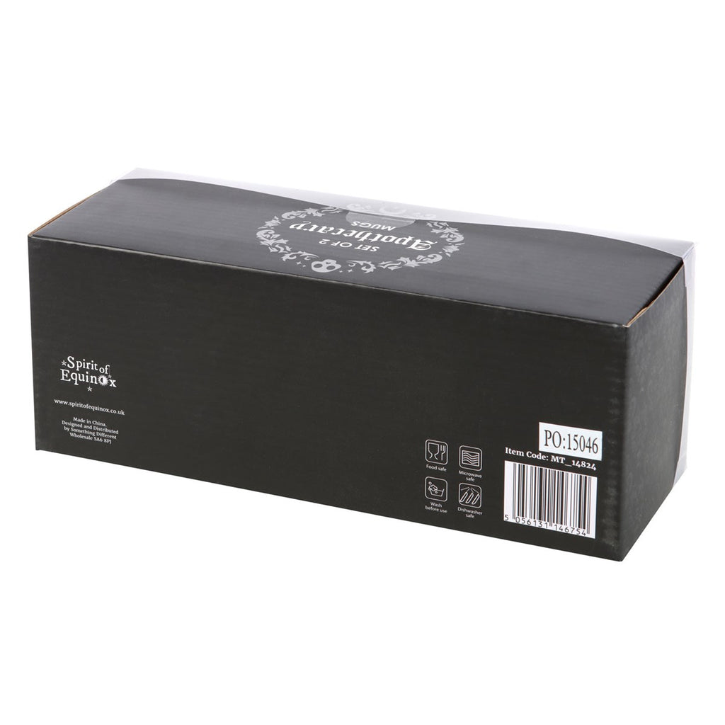 Poison & Arsenic Ceramic Couples Mug Set