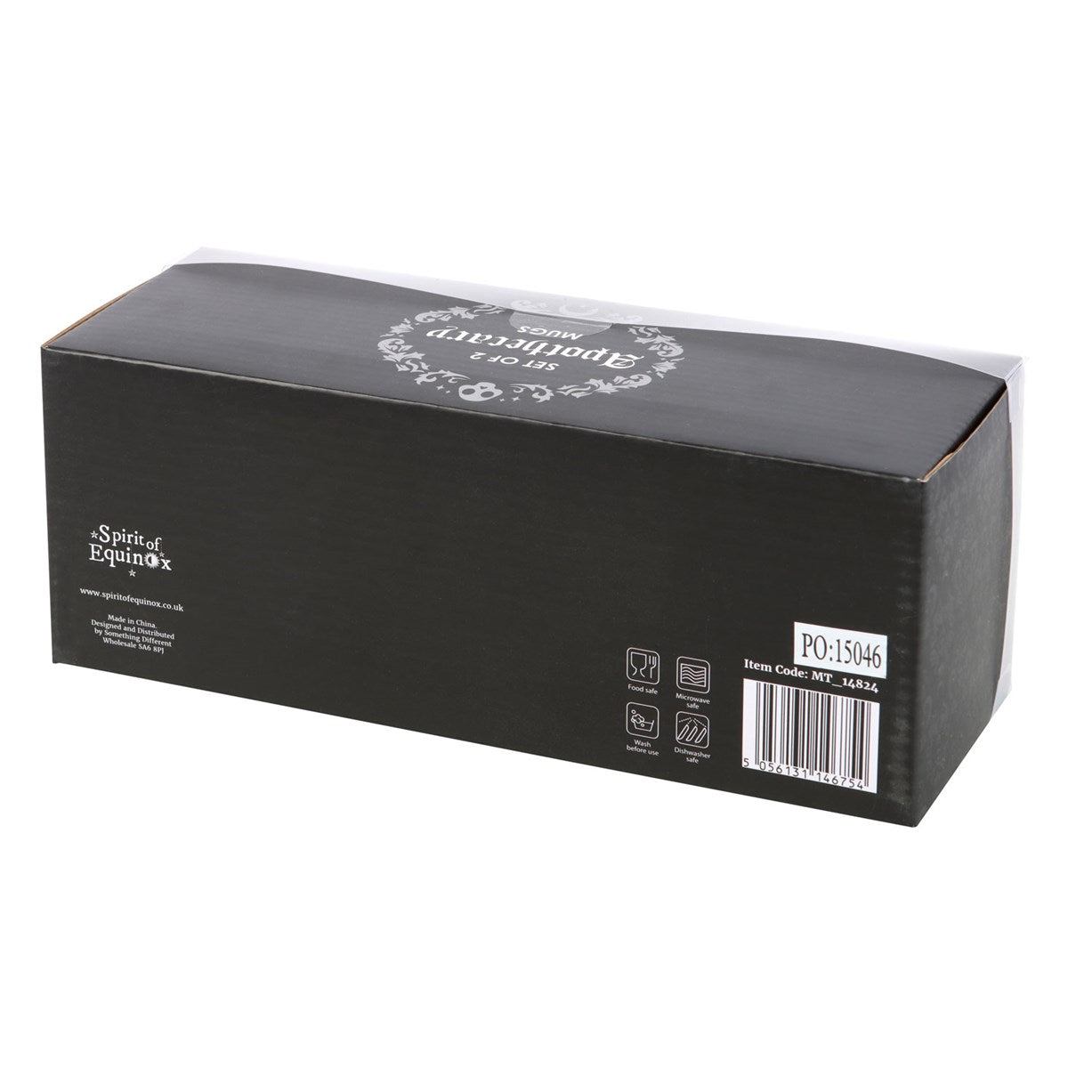 Poison & Arsenic Ceramic Couples Mug Set