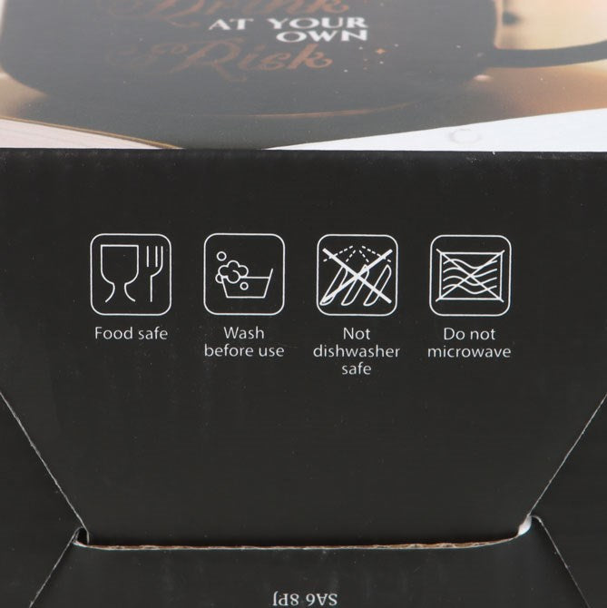 Drink At Your Own Risk Ceramic Mug