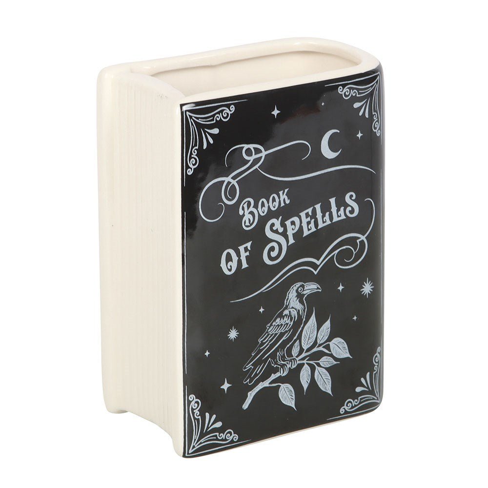 Book of Spells Book Shaped Vase - Vase - The Dark Rose Emporium