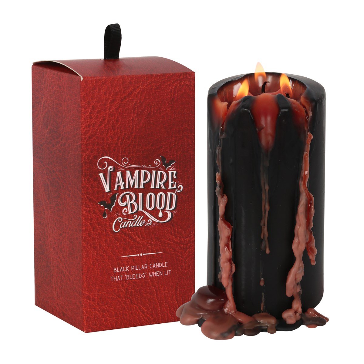 Large Vampire Blood Pillar Candle - Candle - The Dark Rose Emporium