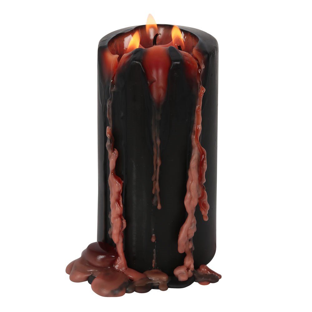 Large Vampire Blood Pillar Candle - Candle - The Dark Rose Emporium
