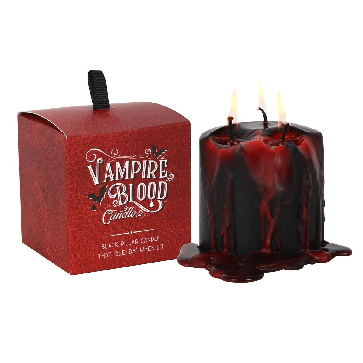 Small Vampire Blood Pillar Candle - Candle - The Dark Rose Emporium