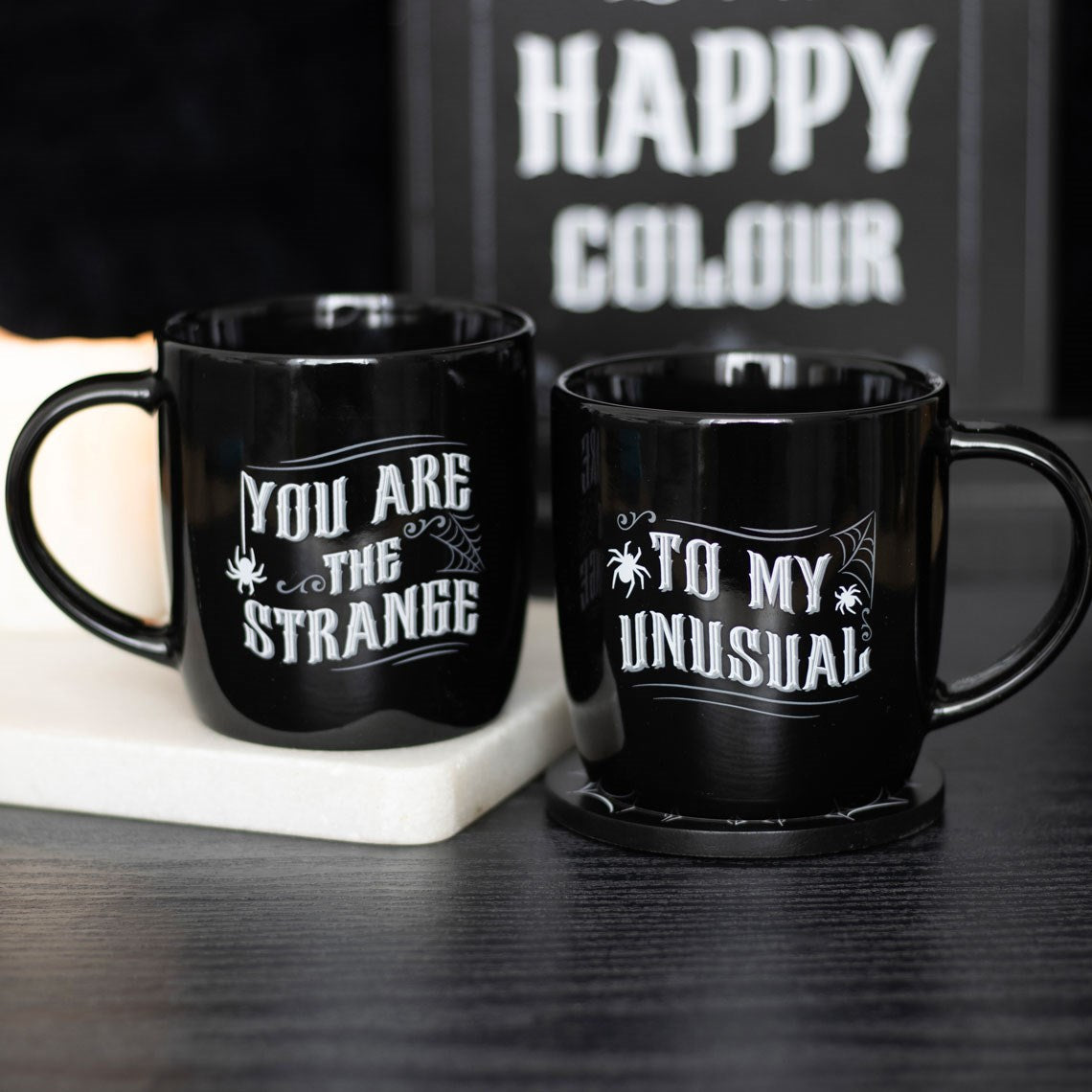 Strange And Unusual Couples Ceramic Mug Set
