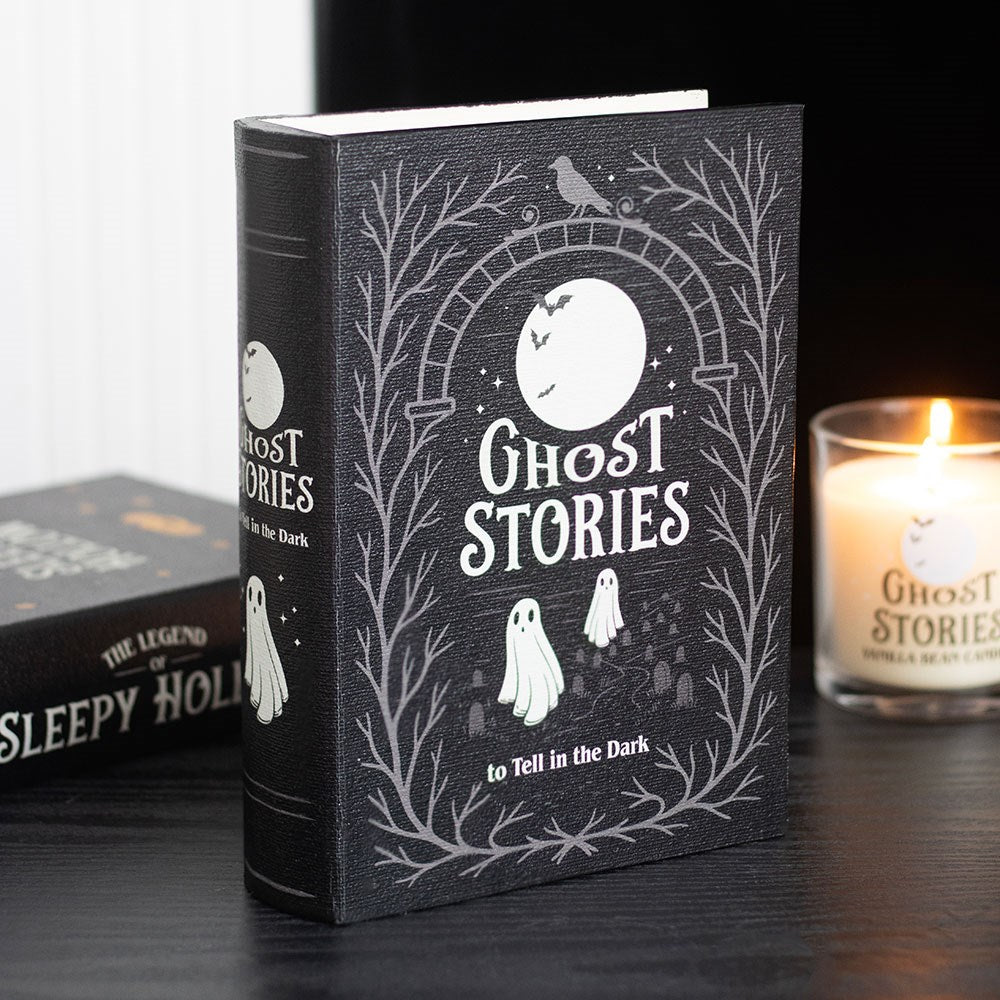 The Haunted Library Ghost Stories Book-Shaped Storage Box