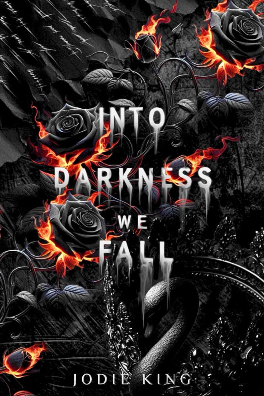 Into Darkness We Fall, by Jodie king (softback, english edition)