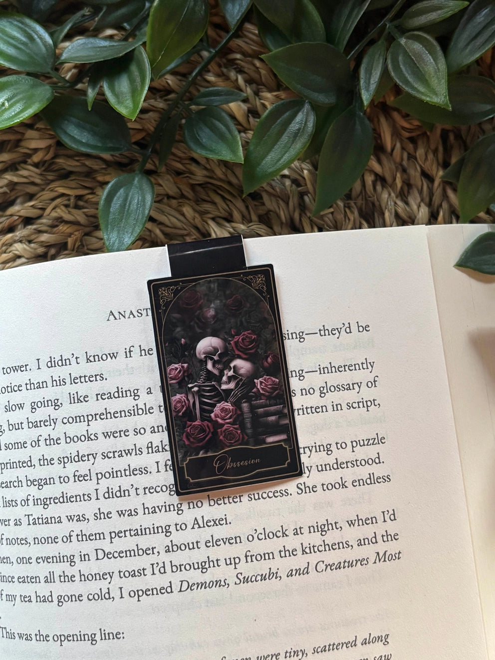 Obsession – Magnetic Bookmark