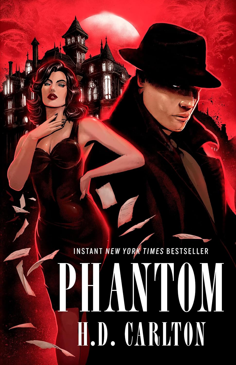 Phantom (Cat & Mouse #0), by H.D. Carlton (softback, english edition)