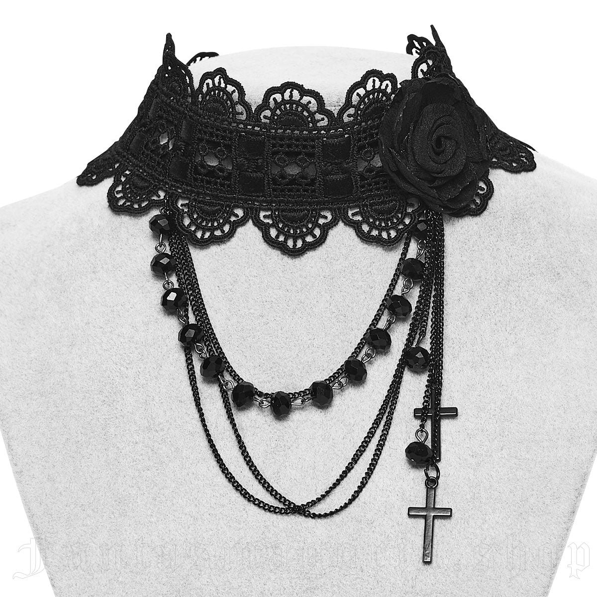 Rose Noir Choker