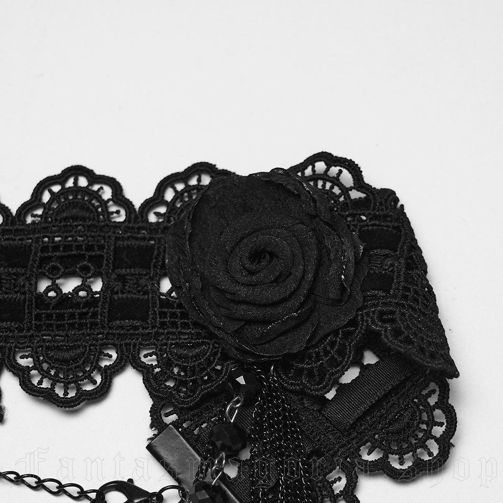 Rose Noir Choker