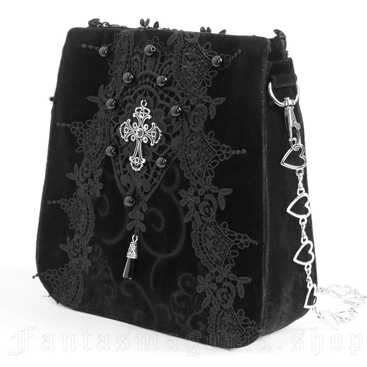 Royal Court Black Gothic Purse Bag