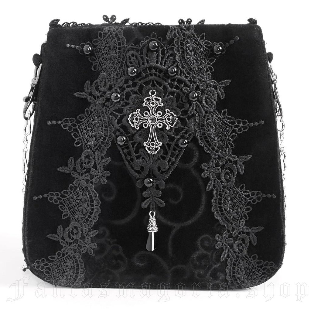 Royal Court Black Gothic Purse Bag