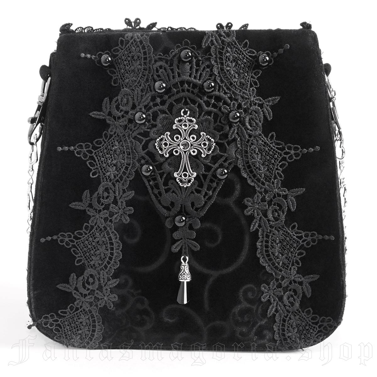 Royal Court Black Gothic Purse Bag
