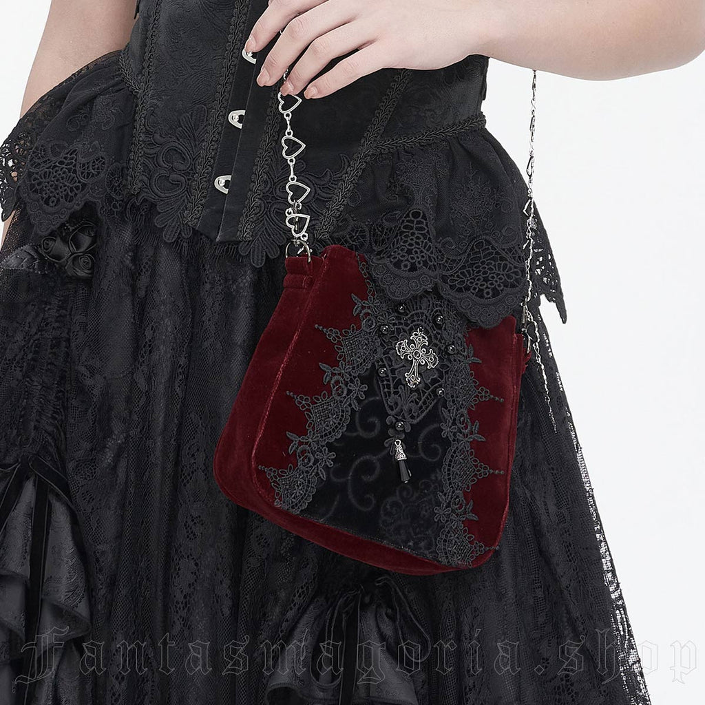 Royal Court Red Gothic Purse Bag