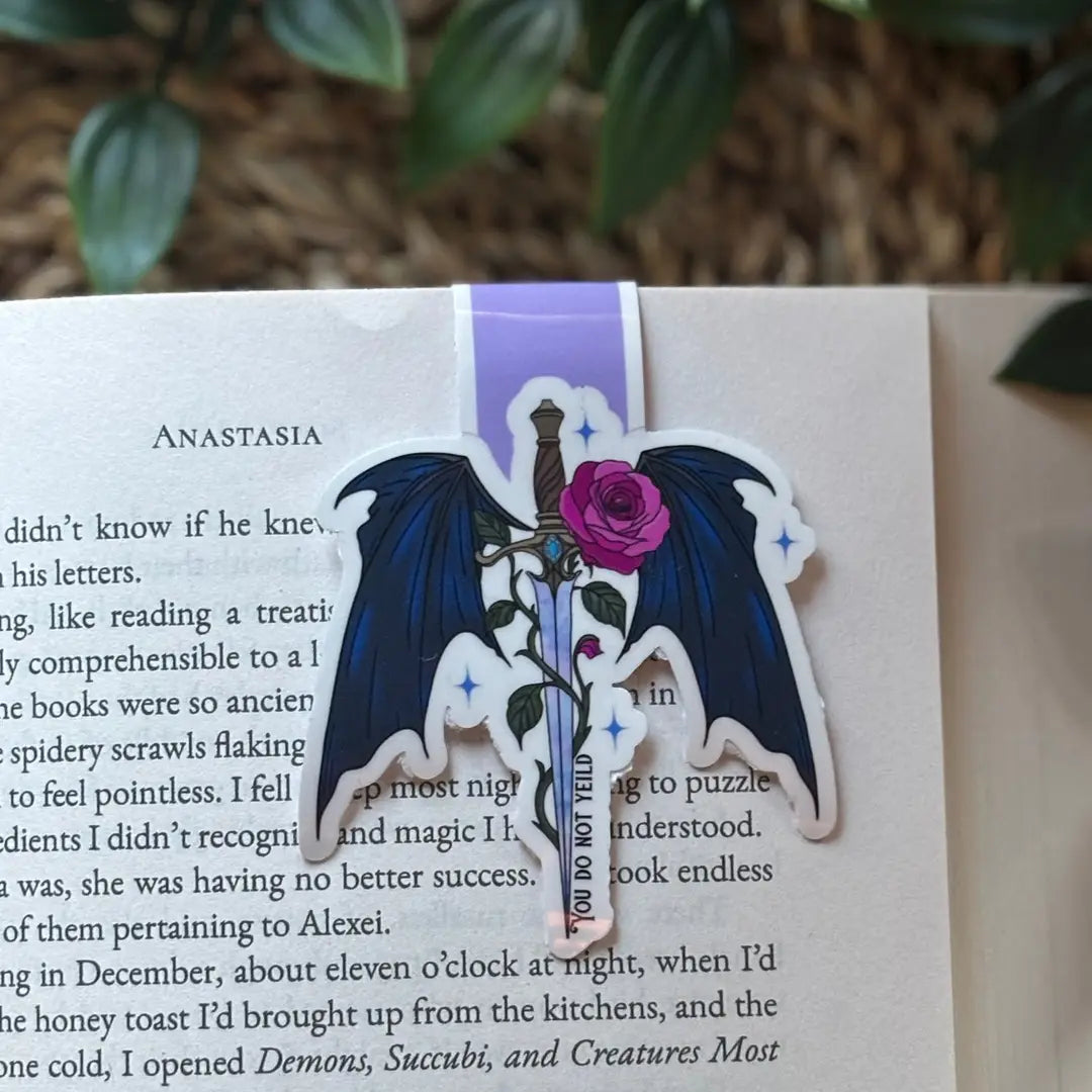 Magnetic Bookmark - You Do Not Yield